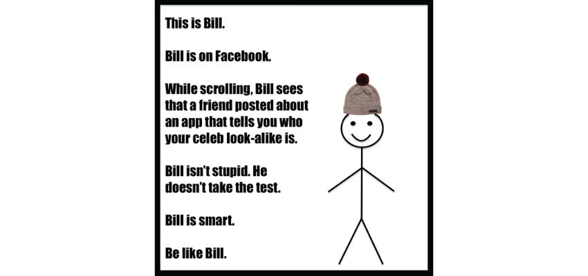 be like bill facebook quiz
