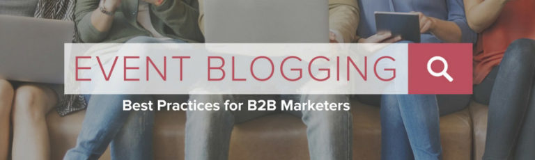 event blogging b2b