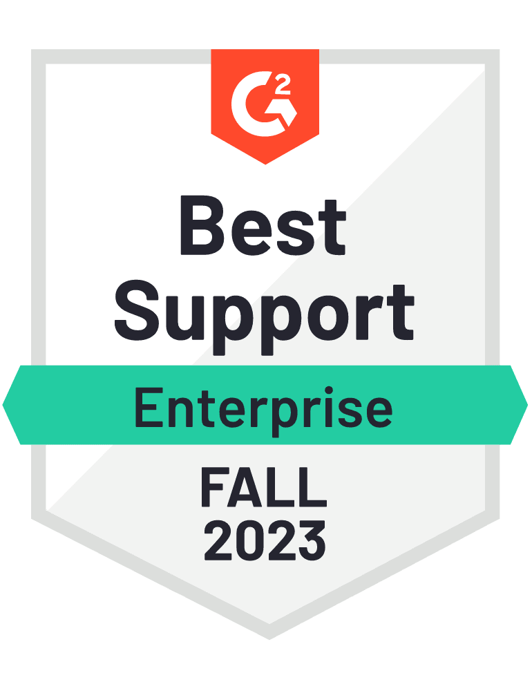 Best Support Enterprise Fall 2023