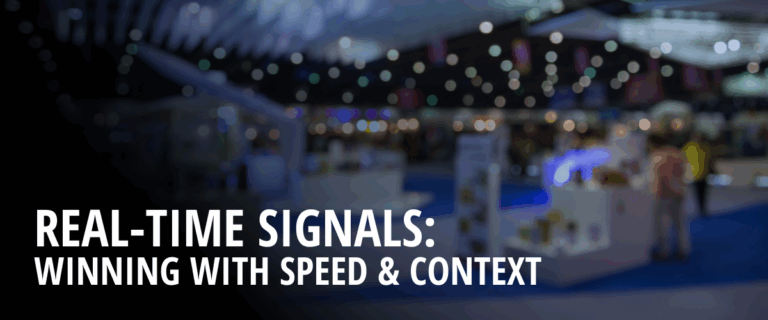 Pillar 2 Deliver Signals in Real Time